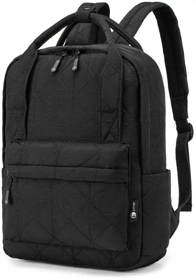 Main image of SUCIKORIO 40X30X10 Personal Item Travel Backpack Carry On Luggage Flight Approved Quilted Puffer 14'' Laptop Backpack Daypack