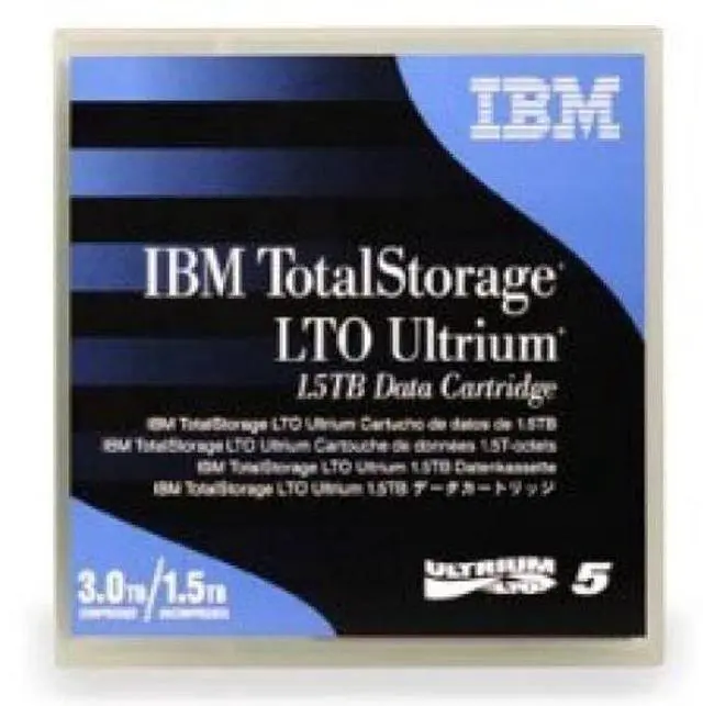 Main image of IBM LTO Ultrium-5 1.5TB/3.0TB 5/pk