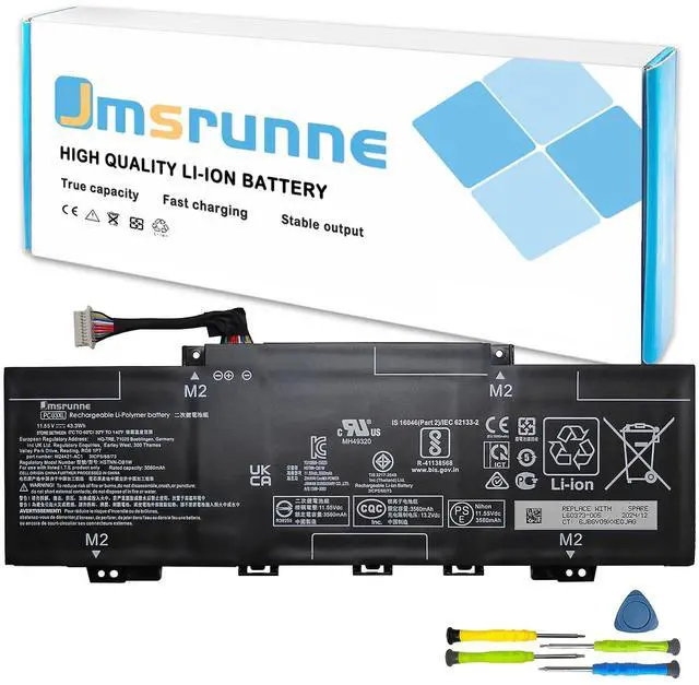 Main image of PC03XL M24648-005 Battery for HP Pavilion x360 Convertible 14-dy Pavilion Aero 13-be Pavilion x360 14 15 14-DY 14-dw 14-CD 14-BA 15-er Series Notebook HSTNN-OB1W M24421-271 M24421-AC1 PC03043XL