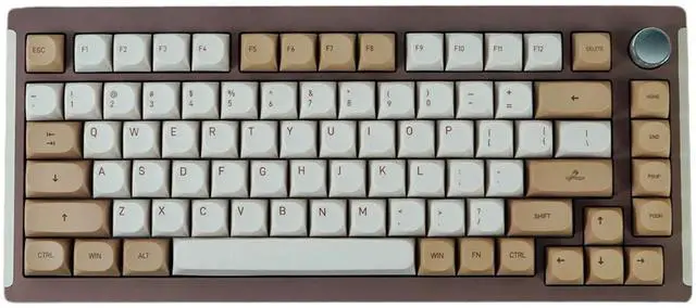 Alt view image 4 of 5 - YUNLEI 119Keys PBT DyeSublimation Keycaps Tiramisu Keycap MAProfile DYE-SUB Keycap for Mechanical Keyboards MAProfile Keycap