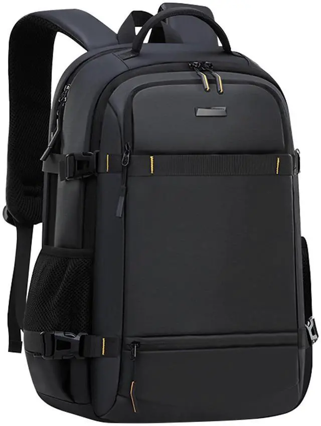 Main image of Wesoke Business Laptop Backpack Large Travel Work Backpack Bag, Water Resistant Carry On Travel Backpack Computer Rucksack Bag Casual Daypack for Men Women Fits 15.6 Inch Laptop and Notebook, Black