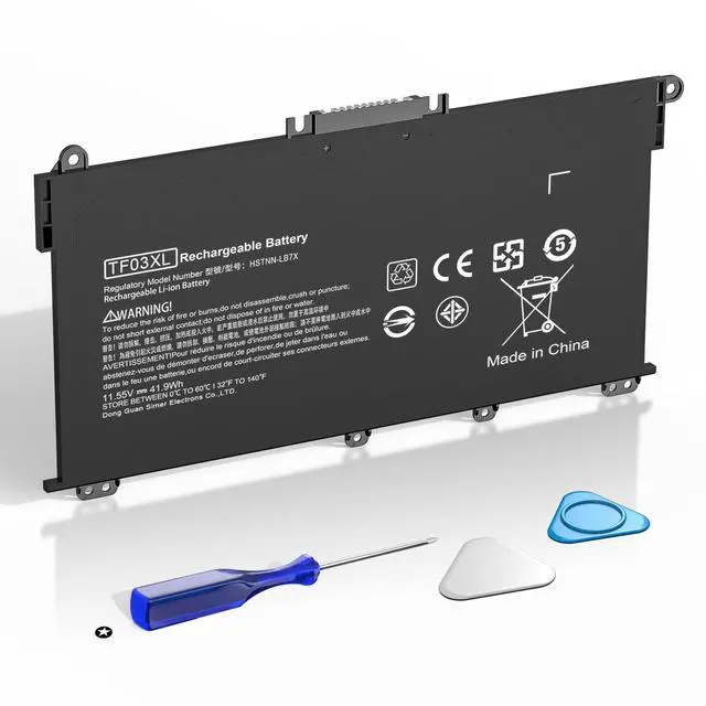 Main image of YUERYE TF03XL 920070-855 Battery Compatible with HP Pavilion x360 14M-CD0001DX 14M-CD0003DX 15-CC0XX 15-CC1XX 15-CC023CL 15-CC563ST 15-CD040WM 17-AR050WM 15-CC 15-CD 15-CK 14-BF 17-AR Series tpn-q190