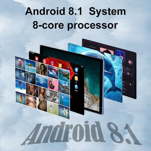 Alt view image 5 of 5 - 10.1 Inch Android Tablet PC with Keyboard & Stylus, 8-Core Processor T860 GPU, 3GB RAM 128GB Storage, 4G LTE SIM Slot, 5000mAh Battery,5MP+16MP Cameras for Work and Entertainment (Green, G4)