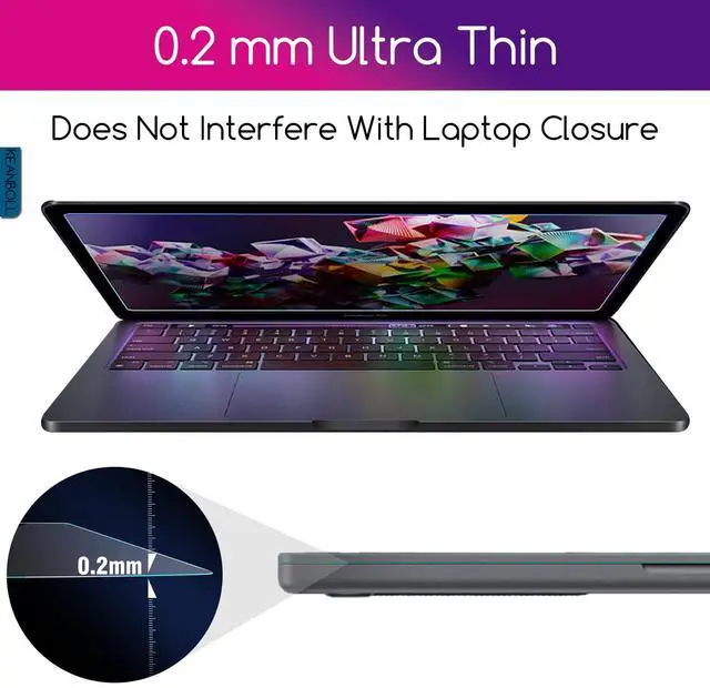 Alt view image 5 of 5 - (2-Pack) 17.3 inch Tempered Glass Laptop Screen Protector for 17.3" HP/Dell/ASUS/Samsung/Lenovo/Acer/LG etc 17.3" 16:9 Laptop,(383 x 215mm,W x H)-9H Hardness, Anti Fingerprint, Bubble Free