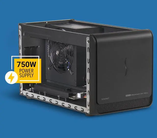 Alt view image 2 of 5 - Sonnet eGPU Breakaway Box 750ex - External GPU Chassis