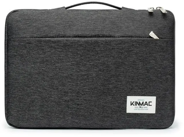 Main image of Kinmac 360° Protective Laptop Sleeve Case Bag Cover with Handle for MacBook Air 15 inch, and 15 inch-15.6 inch HP,Lenovo,Dell,ASUS,Acer Notebook Computer (Black)