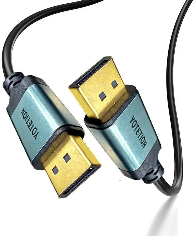 Main image of YOTETION 4K 40FT DisplayPort to DisplayPort Cable, Supports up to 4K@60Hz, 2K@144Hz, Male-to-Male Computer Monitor Cables, DP Cables, Aluminum Shells