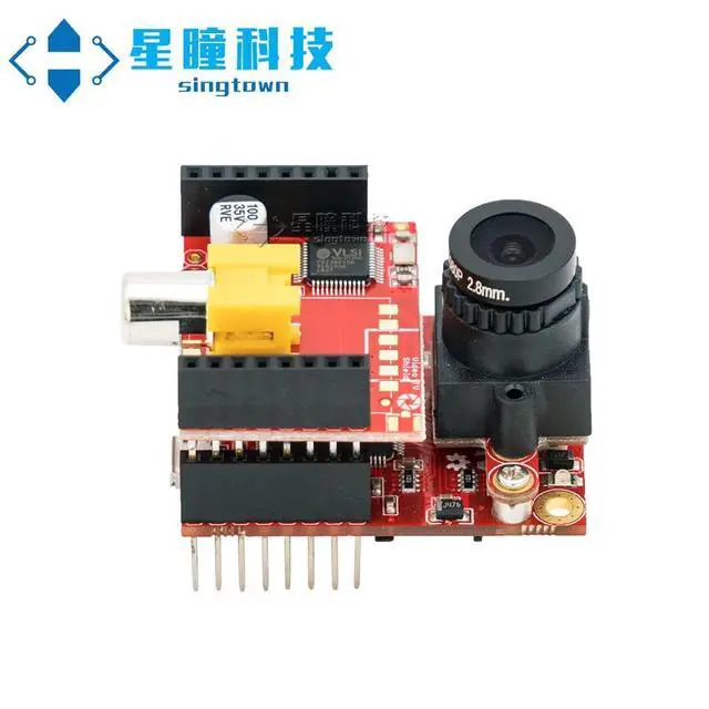 Alt view image 5 of 5 - OpenMV TV Shield, SingTown, NTSC Video Transmit AV Monitor, Apply to Cam H7 Plus, Cam H7, Cam M7, Cam H7 R2