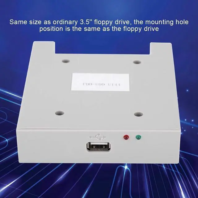 Alt view image 3 of 5 - USB Emulator Controllers,FDD- U144 1.44MB USB SSD Floppy Drive Emulator Designed with a 32-Bit CPU for High Integration and Performance Suitable for Industrial Controllers,Plug