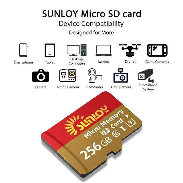 Alt view image 5 of 5 - SD2Vita 6.0 PS Vita Memory Card Adapter with 256GB Micro SD Card, High Speed microSDXC UHS-I Flash Memory Card with PSVita SD Card Adapter for PSV 1000/2000 PSTV FW 3.60 HENkaku Enso System