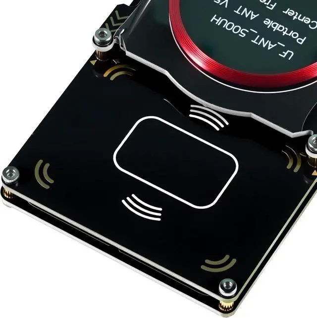 Alt view image 5 of 5 - Proxmark3 Easy V3.0 DEV Kit, RDV4 Memory ID M1 IC RFID Card Reader Decryptor Decoder with Integrated Antenna, 5X HF LF IC ID Cards