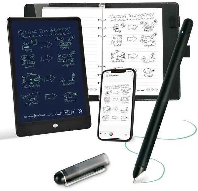 Main image of Smart Pen for Note Taking Set Real-Time Paper-to-Digital, Smart Digital Notebook with Pen for Meeting Class Creation, Convert to Text, Store, and Share Your Handwritten Notes via App(iOS/Android)