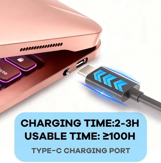 Alt view image 4 of 5 - Swivel Keyboard Case for iPad pro 13 Case with Keyboard(M5/M4, 2025/2024)&& iPad Air 13 inch case(M3, 2025/M2, 2024) &iPad Pro 12.9 (6th/5th/4th/3rd Gen),Trackpad,Rainbow Backlit (Pink)