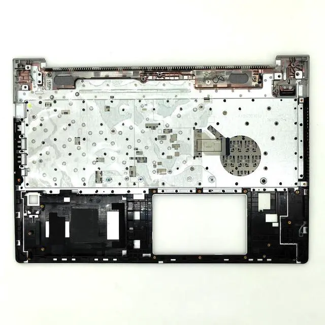 Alt view image 2 of 5 - RenBang Tech Replacement for HP Probook 450 455 G6 450 455R G7 Laptop Upper Case Palmrest with Non-Backlit Keyboard Assembly L45091-001 Sliver