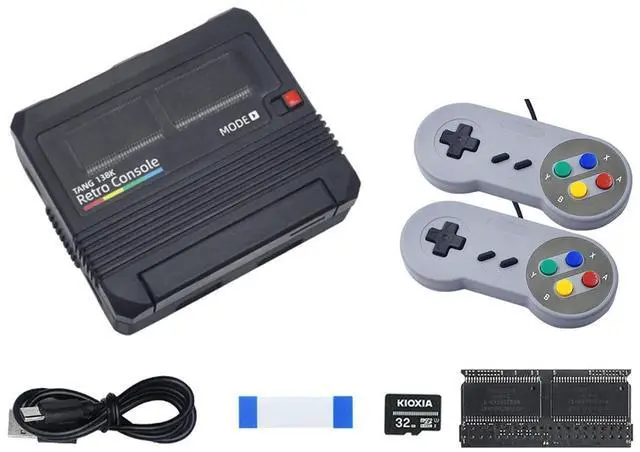 Main image of Sipeed Tang Console FPGA Retro Game Console - Tang Mega 60K/138K SOM BL616 MCU - USB3.0 HDMI Output - PMOD x2 40Pin x2, Linux Dev Board Developer Kit for FPGA IDE Programming (138K SoM, Premium)