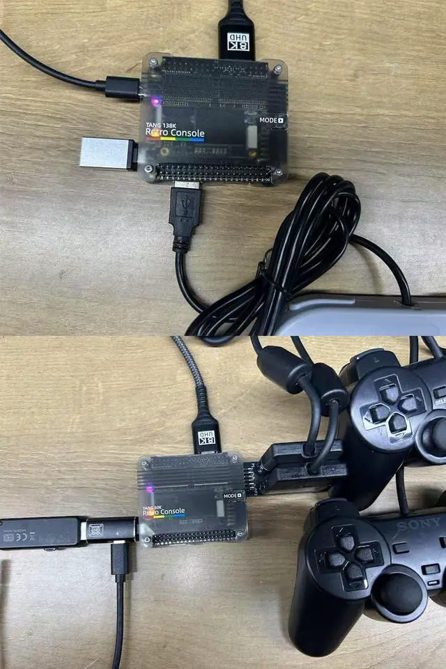 Alt view image 5 of 5 - Sipeed Tang Console FPGA Retro Game Console - Tang Mega 60K/138K SOM BL616 MCU - USB3.0 HDMI Output - PMOD x2 40Pin x2, Linux Dev Board Developer Kit for FPGA IDE Programming (138K SoM, Premium)