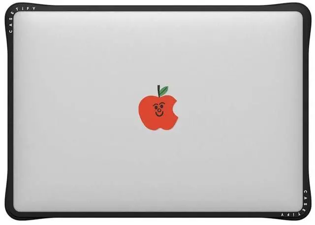 Main image of CASETiFY Impact MacBookPro 13" (M1/M2/Intel) Case [Cushioned Impact Corners/Scratch-Resistant/Anti-Slip Grip] - Apple MacBook Case - Clear Black