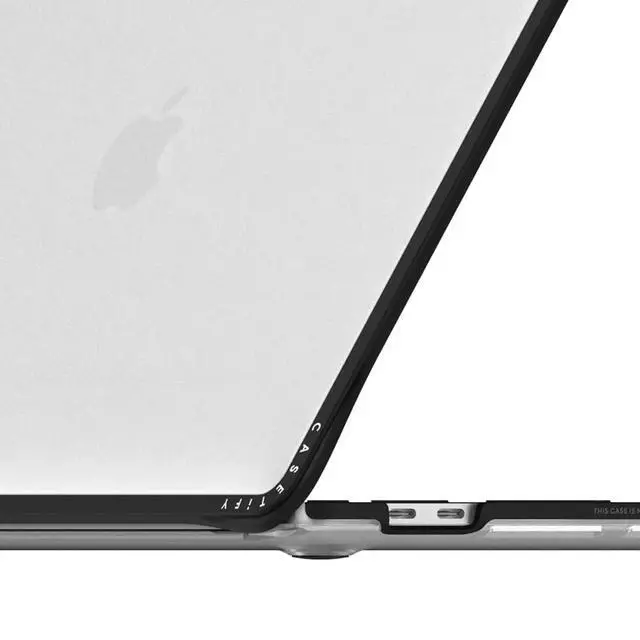 Alt view image 3 of 3 - CASETiFY Impact MacBookPro 13" (M1/M2/Intel) Case [Cushioned Impact Corners/Scratch-Resistant/Anti-Slip Grip] - Apple MacBook Case - Clear Black