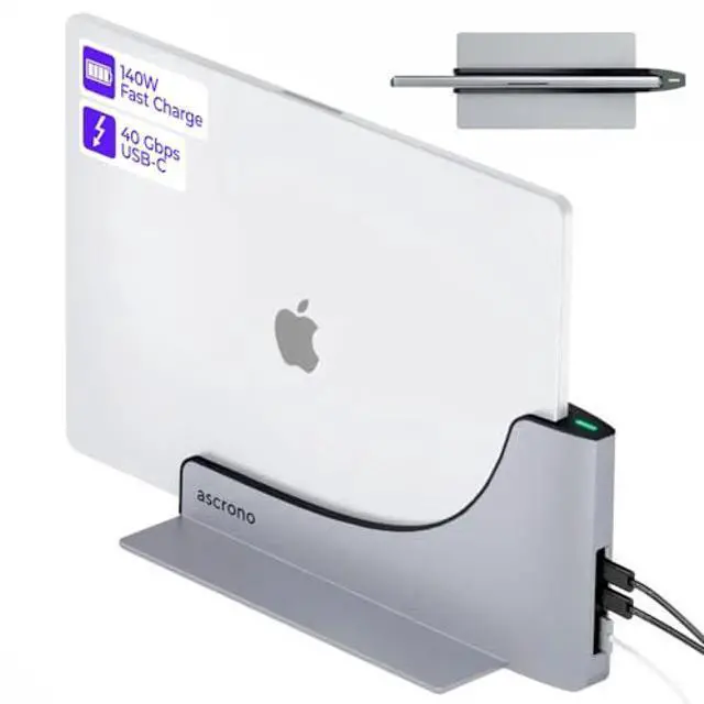 Main image of Dock for 15" Apple MacBook Air - Docking Station - Connect Dual Displays with Two Thunderbolt 4 USB-C Ports - Mac Docking Station Hub - Supports MacBook Air 15" (M2 2023 & M3 2024)