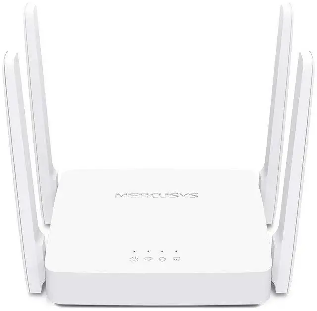 Main image of Mercusys AC10, AC1200 Mbps MU-MIMO, Beamforming, All-in-one ( Router, Access Point, Range Extender) Modes, Easy to Setup with Mobile App, Dual-Band Wi-Fi 5 Router