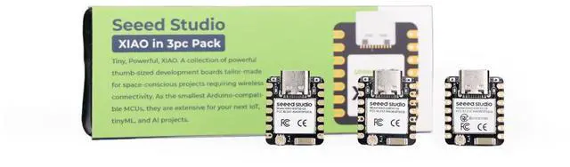 Alt view image 2 of 5 - XIAO ESP32C6 3PCS Pack - 2.4GHz Wi-Fi 6, BLE 5.0, Zigbee, Matter, Thread, onboard Antenna and External Antenna Interface