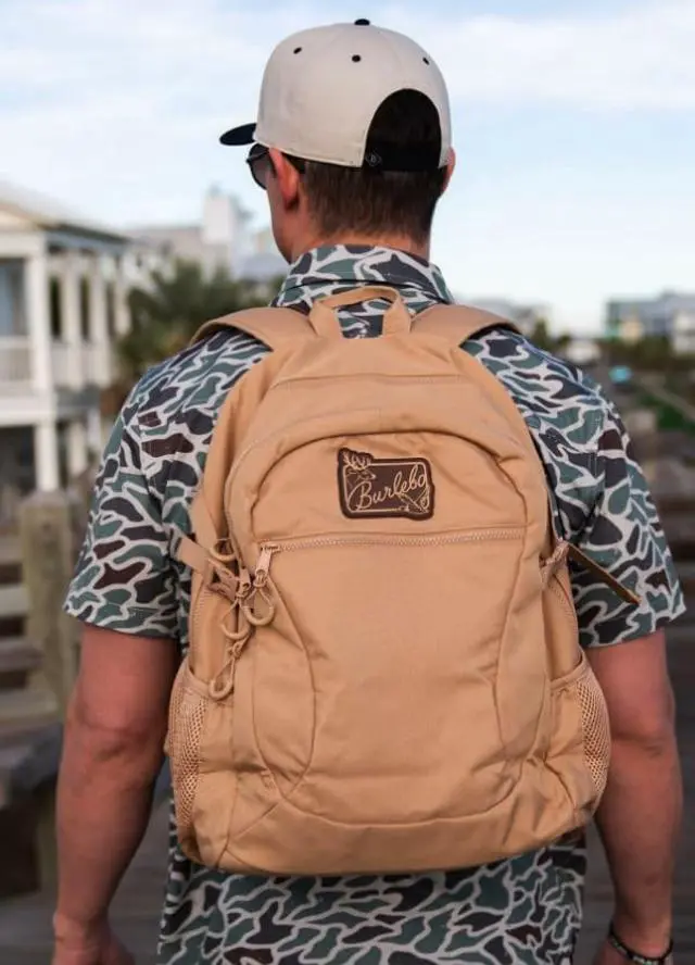 Alt view image 2 of 3 - Burlebo Backpack - Coyote Tan