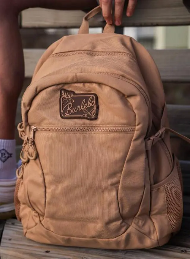 Alt view image 3 of 3 - Burlebo Backpack - Coyote Tan