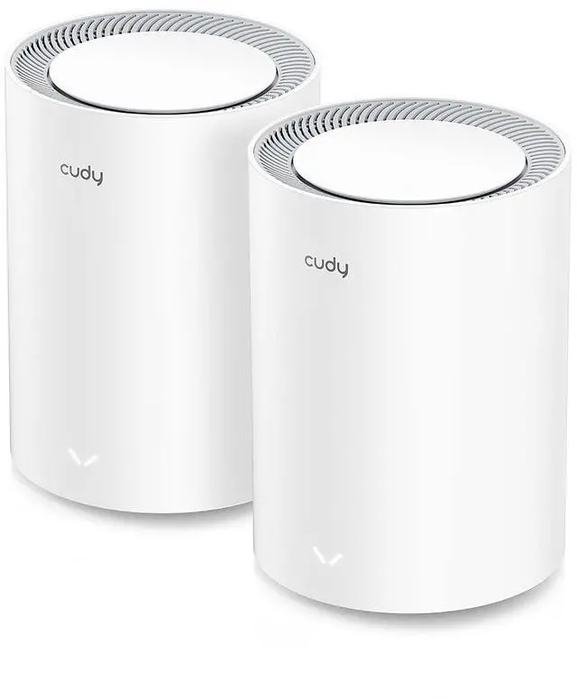 Main image of Cudy AX3000 Wi-Fi 6 2.5G Mesh System, Covers up to 4800 Sq.Ft, Replaces Wireless Router and Extender, Supports Ethernet Backhaul, Ideal for 2.5G Network, M3000 2-Pack