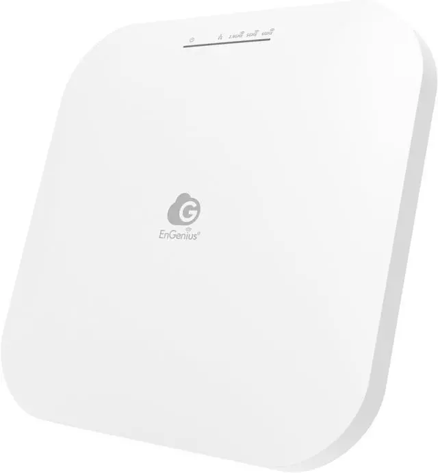 Main image of EnGenius Wi-Fi 7 Lite Tri-Band Access Point - Cloud Managed 13.7Gbps Speed, 2x3x3 MIMO, 320MHz Channels, MLO Technology, 2.5GbE PoE+, 1200 Sq Ft Coverage - ECW516L