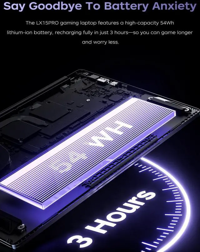 Alt view image 5 of 5 - KAIGERR 2025 Gaming Laptop, 15.6inch Laptop Computer with AMD Ryzen 7 5700U(8C/16T, Up to 4.3GHz), 16GB RAM 512GB NVMe SSD Windows 11 Laptop, Radeon RX Vega 8 Graphics,WiFi 6