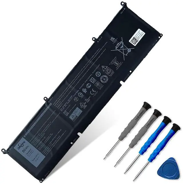Main image of 86Wh 69KF2 Laptop Battery Replacement for Dell XPS 15 9500 9510 9520 Alienware M15 M17 R3 R4 R5 R6 Precision 5550 5560 5570 Inspiron 7510 7610 P87F P91F G7 15 7500 G15 5510 5511 5515 5520 8FCTC 70N2F