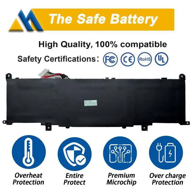 Alt view image 3 of 5 - Mobik RX03XL Laptop Battery Replacement for HP EliteBook 630 G11 11.58V 56.04Wh 4646mAh