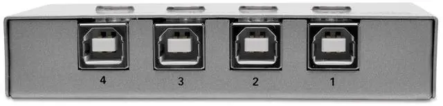 Main image of Tripp Lite 4-Port USB 2.0 Hi-Speed Printer / Peripheral Sharing Switch (U215-004-R)