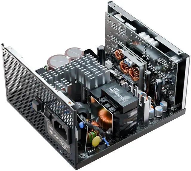 Alt view image 3 of 5 - Seasonic Vertex GX-850-850W - 80+ Gold - ATX 3.0 & PCIe 5.0 Ready - Fully Modular - Premium Japanese Capacitors - 12 Year Warranty - Nvidia RTX 40/50 & AMD GPU Compatible