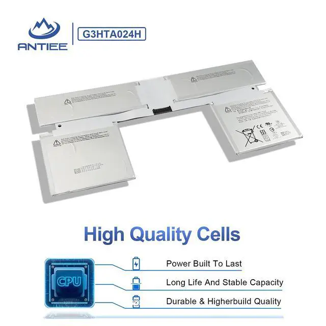 Alt view image 4 of 5 - G3HTA023H G3HTA024H Keyboard Battery Compatible with Microsoft Surface Book 1 Model 1703 1704 1705 13.5-inch Keyboard G3HTA048H G3HTA021H (Not Fits for Book 1 Screen)