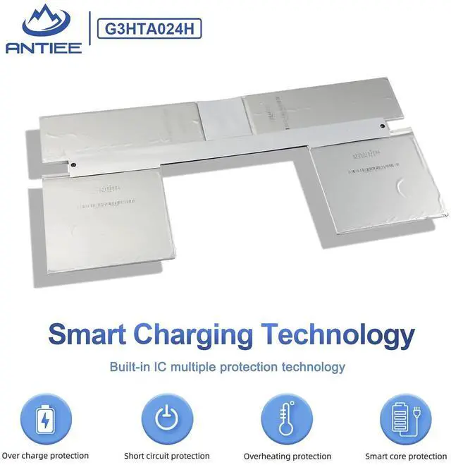 Alt view image 5 of 5 - G3HTA023H G3HTA024H Keyboard Battery Compatible with Microsoft Surface Book 1 Model 1703 1704 1705 13.5-inch Keyboard G3HTA048H G3HTA021H (Not Fits for Book 1 Screen)