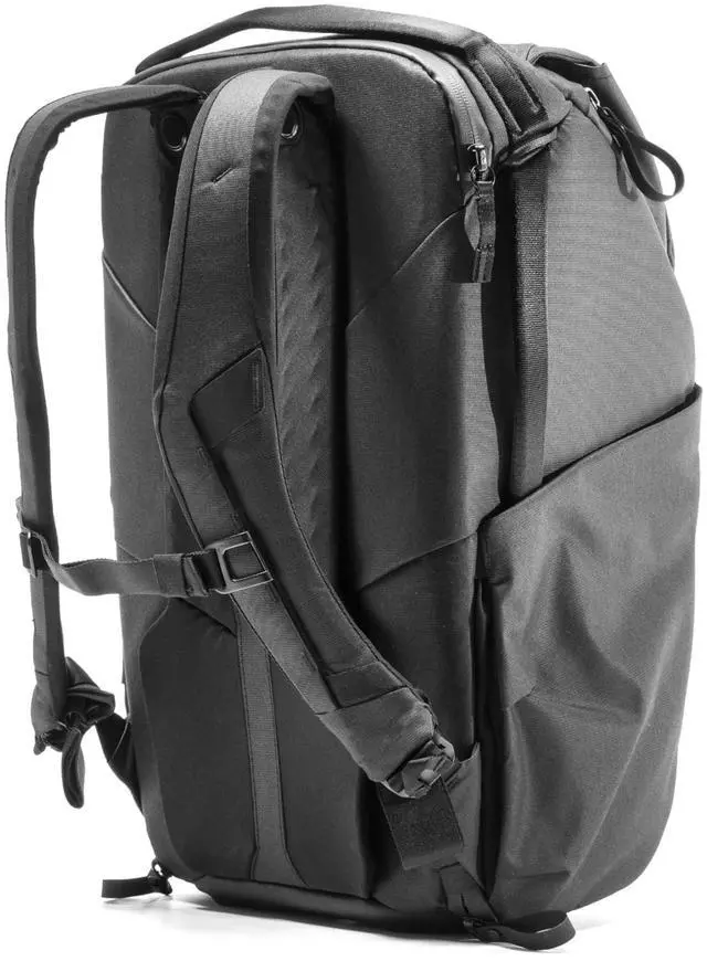 Alt view image 3 of 5 - Peak Design Everyday Backpack 30L, Black, MagLatch Top, Dual Side Access, FlexFold Dividers, Fits 15" or 16" Laptop, For Camera Carry, Daily Commutes or Travel, Versatile Backpack for Men and Women