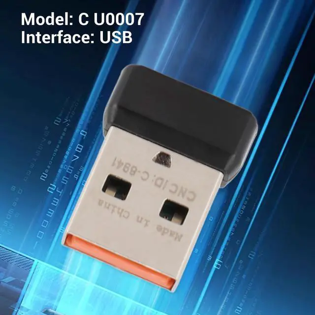 Alt view image 2 of 5 - C U0007 Receiver for Unifying Devices, 2.4GHz USB Plug Mouse and Keyboard Receiver with Strong Connection, Supports M505 M905, K340 K350