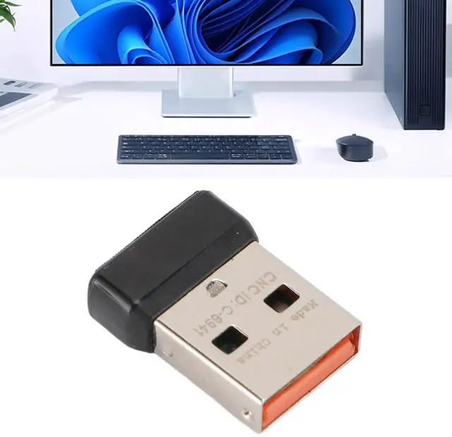 Alt view image 4 of 5 - C U0007 Receiver for Unifying Devices, 2.4GHz USB Plug Mouse and Keyboard Receiver with Strong Connection, Supports M505 M905, K340 K350