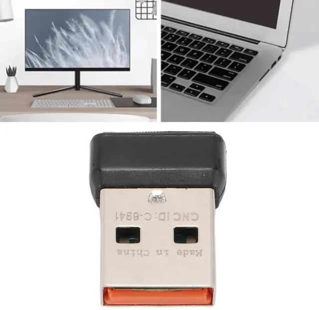 Alt view image 5 of 5 - C U0007 Receiver for Unifying Devices, 2.4GHz USB Plug Mouse and Keyboard Receiver with Strong Connection, Supports M505 M905, K340 K350