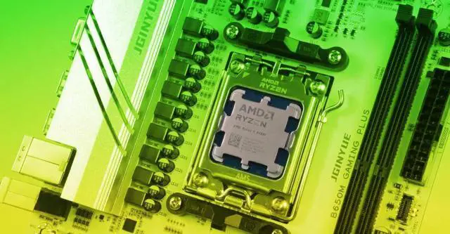 Alt view image 4 of 5 - Ryzen 5 8400F Processor: 6-Core, 12-Thread, 4.2-4.7 GHz) + 65W TDP CPU Air Cooler. PCIe 4.0, Supports DDR5 RAM, 16MB L2 Cache for Creators, AI, Gaming, Content Creation, OEM Tray (Bulk Packaging)