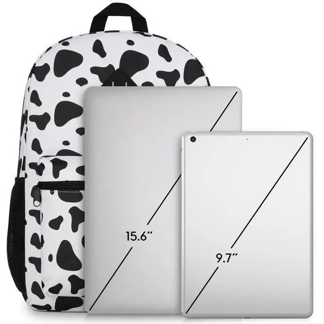 Alt view image 3 of 5 - YAMTION Unisex School Backpack,Classic Casual Bookbag Adults and Teens Schoolbag with USB Port for High School College Office Work Travel