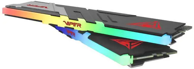 Alt view image 3 of 5 - Patriot Viper Venom RGB DDR5 RAM 48GB (2X24GB) 6400MHz CL32 UDIMM Desktop Gaming Memory Kit Compatible with Intel XMP - PVVR548G640C32K