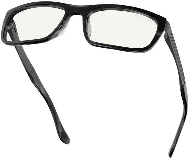 Alt view image 4 of 5 - GUNNAR Computer Glasses - Tahoe, Slate, Clear Pro Mineral Lens - Blue Light Blocking & Anti Glare