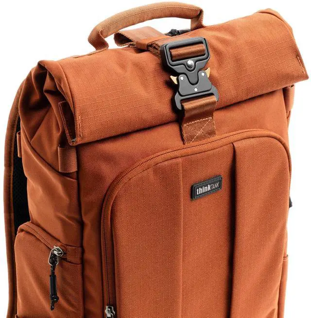 Alt view image 2 of 5 - Think Tank FocusPoint 22L RollTop Camera Backpack - Urban Rust