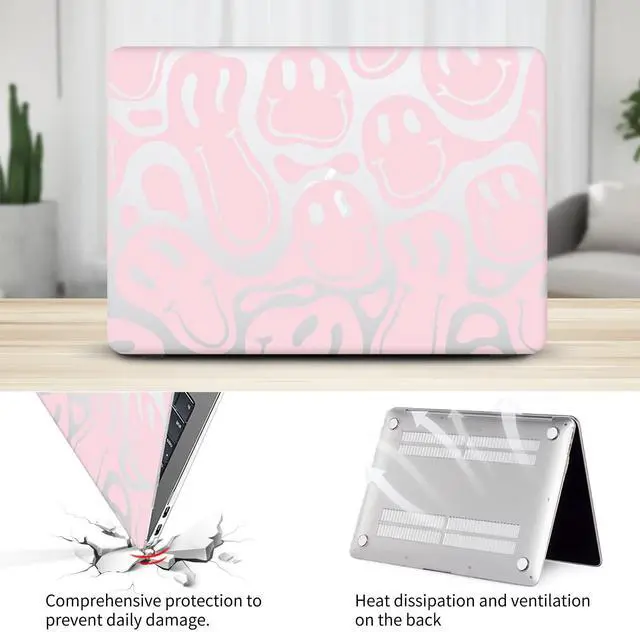 Alt view image 2 of 5 - Watbro Compatible with 2022 Release MacBook Air 13.6 Inch Case M2 Chip Model A2681,Retro 70s Modern Pattern case, Suitable for MacBook Air 2022 with Touch ID