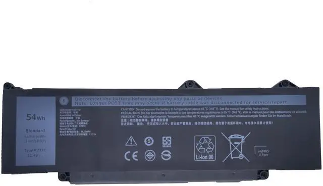 Main image of NBULBL R73TC Laptop Battery Replacement for Dell Latitude 3340 3440 3480 3540 3580 5340 5440 5540 Series KDM9P DR02P GRWKG 2X1V9 GTG7N [11.4V 54Wh]