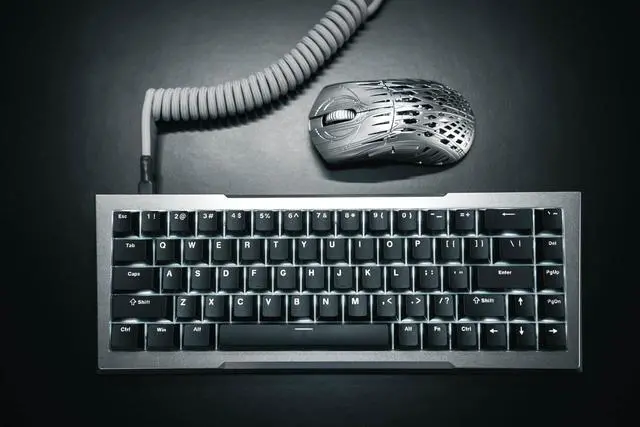 Alt view image 4 of 4 - PWNAGE Full PBT Keycap Set - Double Shot PBT Shine Through Full Keyboard Keycaps (Non Shine Black)