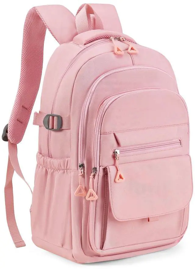 Main image of GAEKEAO Commuter Laptop Backpack 15.6" Laptop Sleeve, Large Main Compartment for Everyday Carry, One Size - Pink
