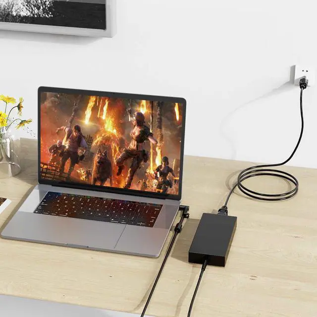 Alt view image 4 of 5 - 330W AC Charger Compatible with HP Omen 17 17-ck1000 17-ck2000 17-ck1020nr 17-ck1111nr 16-n0797nr 16-n0033dx M34603-001 ADP-330BB TPN-DA60 M34531-003 Gaming Laptop Power Supply Adapter